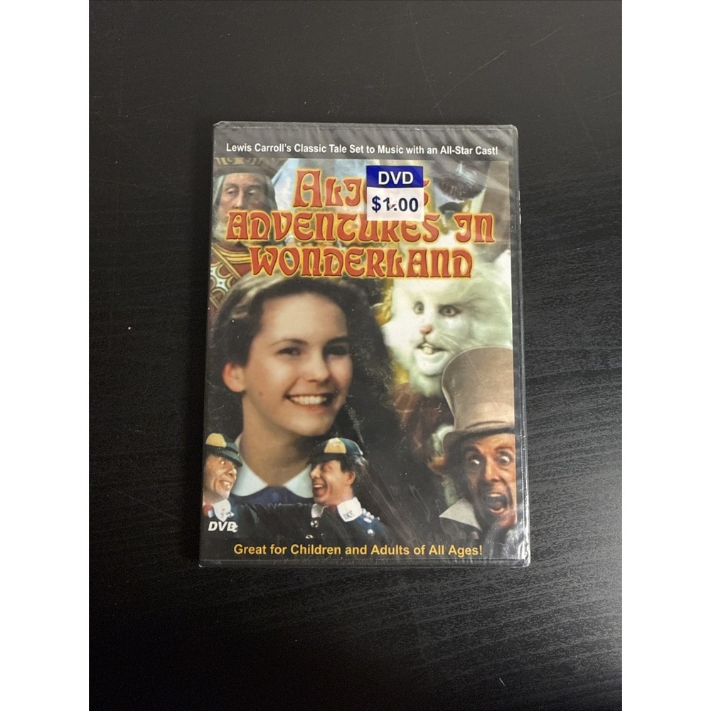 (1FREE) DVD Alices Adventures in Wonderland (1972) NEW Fiona Fullerton